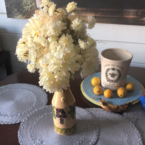 Vase/Carafe gains painted by Savio - Picture 2 of 9